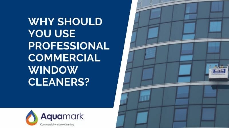 Why Should You Use Professional Commercial Window Cleaners?