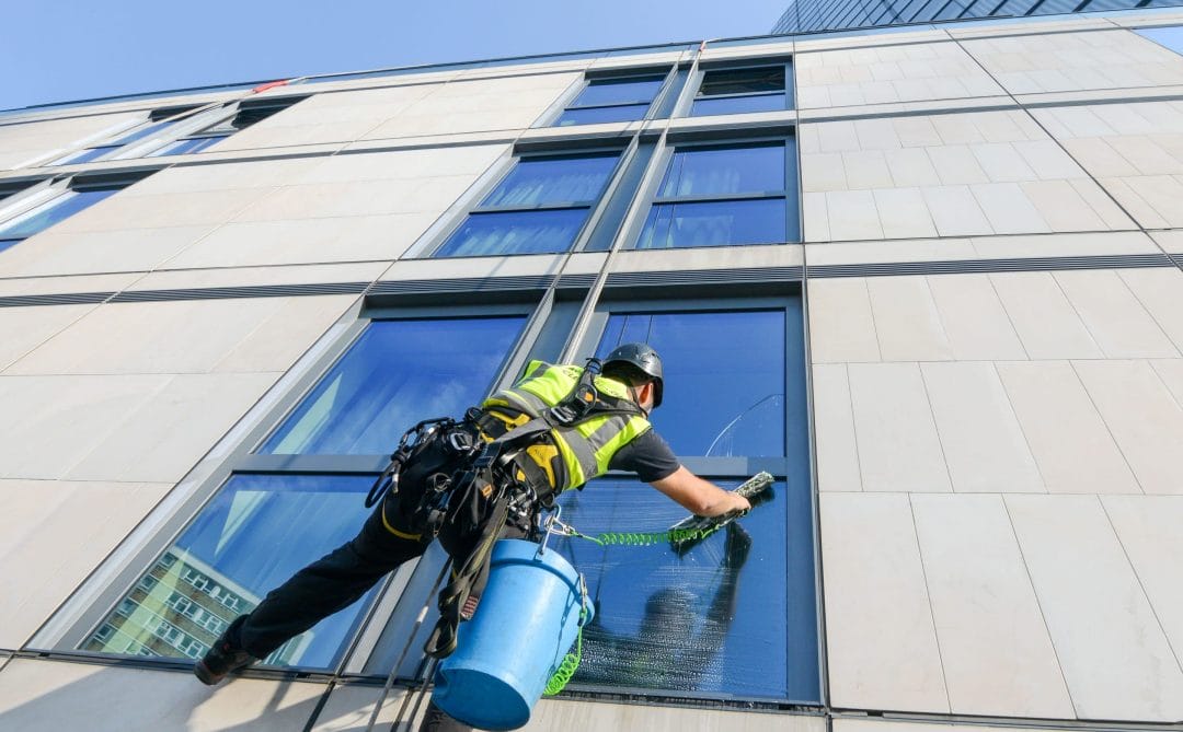 Abseil Window Cleaning For Commercial Buildings