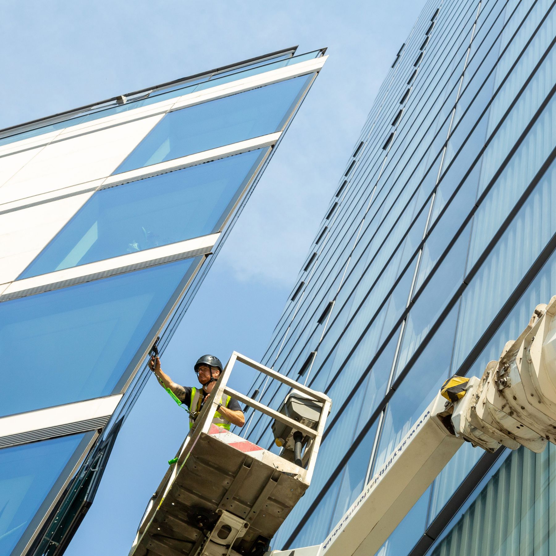 Cherry Picker Commercial Window Cleaning