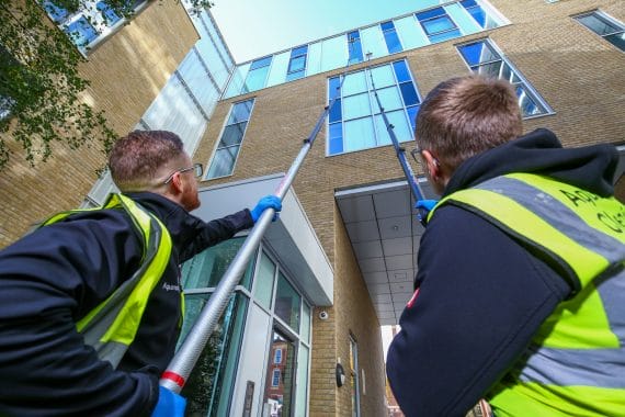 High Rise Window Cleaning: Water-Fed Pole Explained